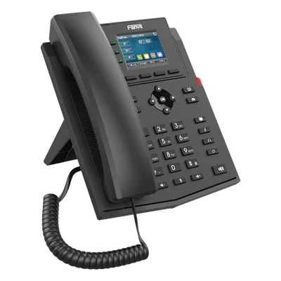 Teléfono IP Wi-Fi / 4 Líneas SIP / Pantalla LCD Color 2.4" / Wi-Fi Dual 2.4/5 GHz / PoE / Audio HD
