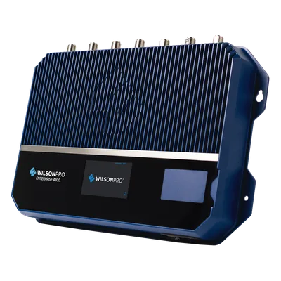 Amplificador Celular / Cobertura 4800 m² (51666.8 ft²) / Enlace Ascendente 26 dBm / 4 Antenas Interiores / Acceso Remoto LTE / Montaje en Pared o Bastidor