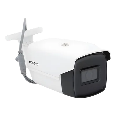 Bala TURBOHD / 4K 8.29 MP / Gran Angular 102.9° / Lente 2.8 mm / IR EXIR 60 m / Exterior IP67 / dWDR / -40°C a 60°C