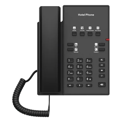 Teléfono IP / 8 Teclas Programables / Audio HD / PoE / 2 Cuentas SIP / Montaje Pared o Escritorio