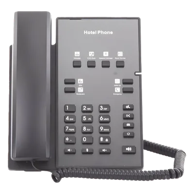Teléfono IP / 8 Teclas Programables / Audio HD / PoE / 2 Cuentas SIP / Montaje Pared o Escritorio