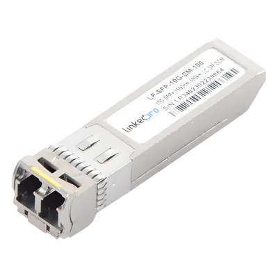 Transceptor Óptico SFP+ / 10 Gbps / Monomodo 1550 nm / Alcance 100 km (328,084 ft) / LC/UPC Dúplex / DDM / 10GBASE-ZR