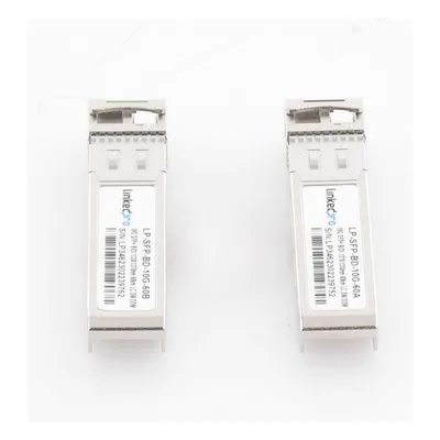 Transceptor Óptico SFP+ / 10 Gbps / Monomodo / Bidireccional 1270/1330 nm / Alcance 60 km (196.8 ft) / LC/UPC Simplex / DDM