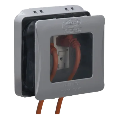 Cubierta Impermeable / 2 Entradas / Montaje Vertical / Servicio Pesado / Expandible / 6.15 x 5.77 in / NEMA 3R / 106.45 in³