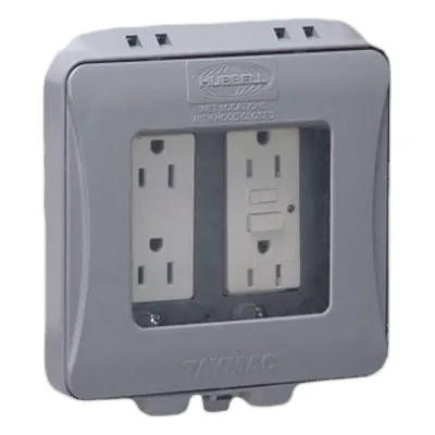 Cubierta Impermeable / 2 Entradas / Montaje Vertical / Servicio Pesado / Expandible / 6.15 x 5.77 in / NEMA 3R / 106.45 in³