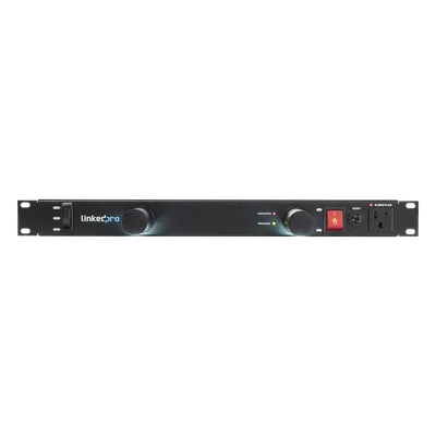 PDU para Rack / 11 Salidas NEMA 5-15R / 15 Amp / 120 Vca / Montaje Horizontal 1U / 19 in / LED de Protección