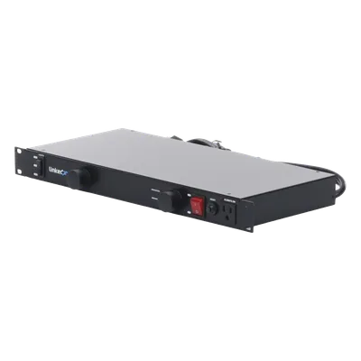 PDU para Rack / 11 Salidas NEMA 5-15R / 15 Amp / 120 Vca / Montaje Horizontal 1U / 19 in / LED de Protección