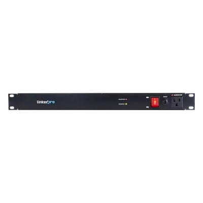 PDU Horizontal / 11 Salidas NEMA 5-15R / 15A / 120 Vca / Rack 19in / 1U / Cable 1.80 m (5.9 ft)