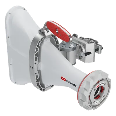 Antena Sectorial Asimétrica / 60° Azimut / 25° Elevación / 17 dBi / Rango 5180-6000 MHz / Conector TwistPort / Montaje Reversible