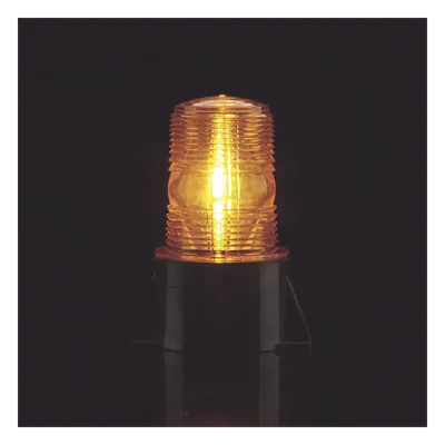 Mini Burbuja LED / Ámbar / 12-80 VCC / IP66/IP67 / SAE J845 Clase III / 70 FPM