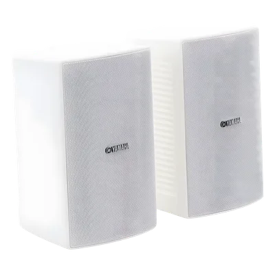 Altavoz de Montaje en Pared / 2 Vías / Woofer 6.5 in (16.5 cm) / Tweeter 1 in (2.54 cm) / IPX3 / 70/100V / 8 Ohms / Color Blanco / Par