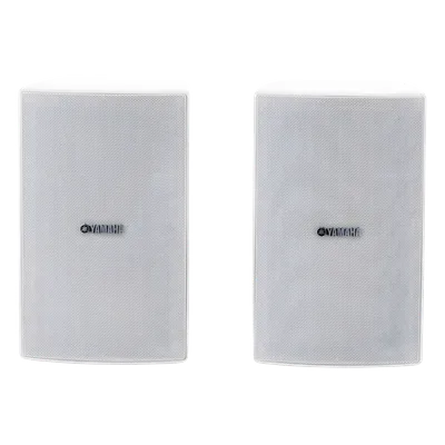 Altavoz de Montaje en Pared / 2 Vías / Woofer 6.5 in (16.5 cm) / Tweeter 1 in (2.54 cm) / IPX3 / 70/100V / 8 Ohms / Color Blanco / Par