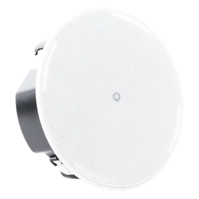 Altavoz de Techo Coaxial / 2 Vías 8" (20.3 cm) / 25W RMS / 70V/100V / 91 dB / Frecuencia 96 Hz - 20 kHz / Montaje en Plafón
