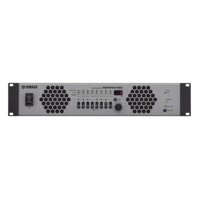 Amplificador de Audio Multicanal / 8 Canales / 280W a 8 Ohmios / Dual Impedancia Alta y Baja / 70V/100V / Interfaz Digital YDIF / Clase D