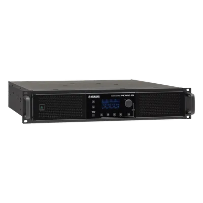 Amplificador de Alta Potencia / 4 x 1200W @ 8Ω / 70/100V / DSP / Dante / 2U Rack