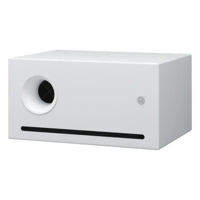 Subwoofer de Superficie / 10" / Baja Impedancia 8 Ohms / 100 W / Bass Reflex / Tecnología SR-Bass / Color Blanco