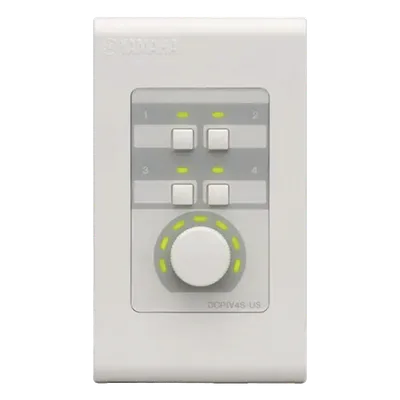 Panel de Control Digital / 1 Volumen / 4 Switches / RS-485 / CAT5 / Compatible MA PA MTX