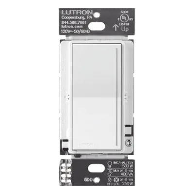 Atenuador Auxiliar de Pared / Control 3 Vías o Más / Hasta 4 Auxiliares por Circuito / 120 V~ 50/60 Hz / 8.3 A Máximo