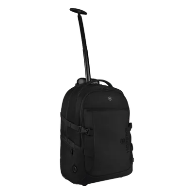 Mochila con Ruedas / Capacidad 37 L / Poliéster Repelente al Agua / Mango Telescópico / 54 cm (21.3 in) de Altura / Protección para Dispositivos