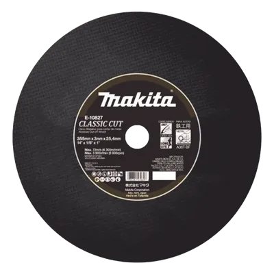 Disco de Corte para Metal / 14 Pulgadas / Uso Industrial Intensivo / Compatible Tronzadora 2414NB