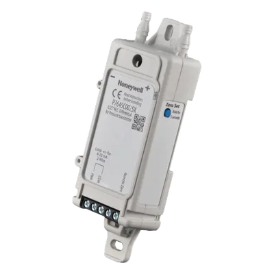 Sensor de Presión Diferencial / Medios Secos / 4 Rangos Seleccionables / Salida Universal / Sonda Remota / Riel DIN