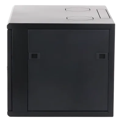 Gabinete de Pared 19" / 6 UR / Puerta Perforada 62% Ventilación / Postes Ajustables 222-326 mm / Carga 60 kg / Interior