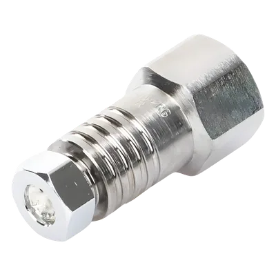 Boquillas de Descarga Tipo R / 3/8" NPT / Latón Niquelado-Cromado / Filtro de Acero Inoxidable / Paquete de 10