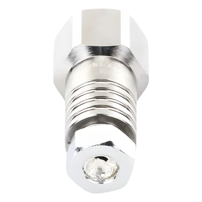 Boquillas de Descarga Tipo R / 3/8" NPT / Latón Niquelado-Cromado / Filtro de Acero Inoxidable / Paquete de 10
