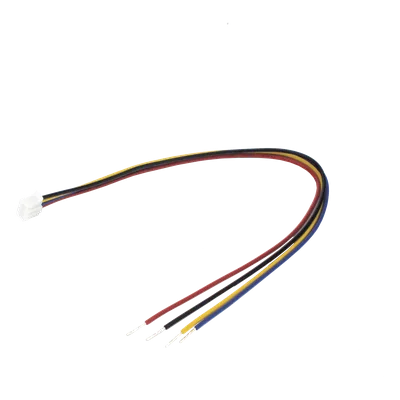Cable de portero adicional / 20 cm (0.66 ft) / Conector 4 pines / Compatible con monitor DSKH2220 / Cable liso de alta durabilidad