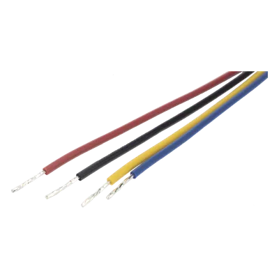 Cable de portero adicional / 20 cm (0.66 ft) / Conector 4 pines / Compatible con monitor DSKH2220 / Cable liso de alta durabilidad