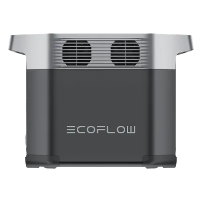 Estación de Energía Portátil Delta 2 1024Wh Litio LFP / 6 AC 1800 W (Max. 2200W) / 2 USB-C 100W / Capacidad para Aumentar Respaldo / Cargador de Coche 10A a 12.6V / Conectividad WiFi y Bluetooth (App)