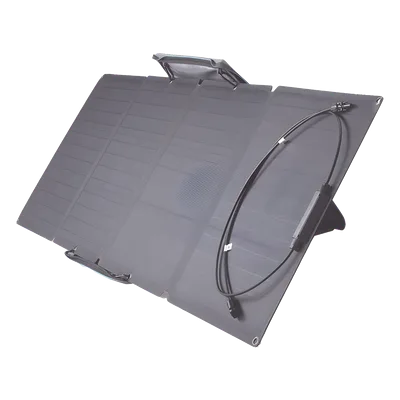 Módulo Solar Portátil y Flexible de 100W Recomendado para Estaciones Portátiles EFD330, EFD350 ó EFD500 / Ajuste de Ángulo / Carga Eficiente / Incluye Cable XT60 a MC4