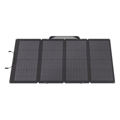 Módulo Solar Portátil y Flexible de 220W Recomendado para Estaciones Portátiles EFD330, EFD350 ó EFD500 / Ajuste de Ángulo / Carga Eficiente / Incluye Cable XT60 a MC4