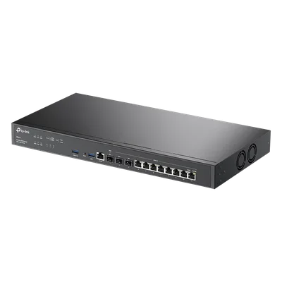 Router Empresarial Multi-WAN / 10 Puertos WAN con Balanceo de Carga / 2 Puertos SFP+ 10G / 1 Puerto SFP 1G / 8 Puertos RJ45 1G / 2.3 Millones Sesiones Concurrentes / 2 Puertos USB 3.0