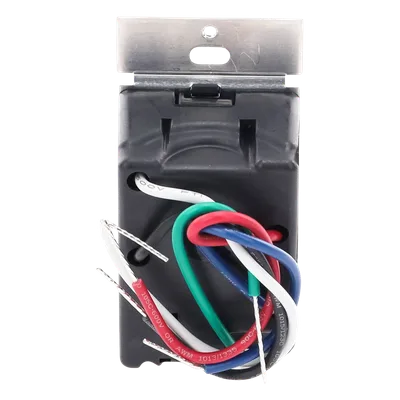 Interruptor Inteligente de Pared / On/Off No Regulable / 120 V / 5 A LED / 600 W Incandescente / 3 A Ventiladores / Control Pico y Smart Hub / Negro