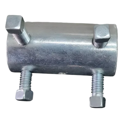 Cople / Unión para Tubo / Puertas de Garage / Gran Tamaño / Acabado Anticorrosión