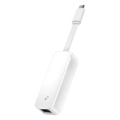 Adaptador de red / Ethernet RJ45 10/100/1000Mbps / USB-C / Cable plegable / RTL8153 / 71x26x16.2 mm