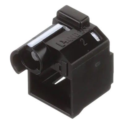 Kit de Bloqueo Anti-Desconexión RJ45 / Recesado / Policarbonato / 10 Unidades / 0.85 in (21.7 mm) Largo