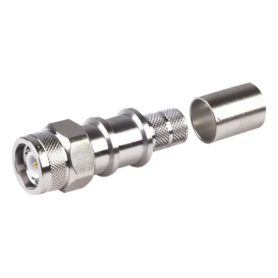 Conector TNC Macho / Plegable / Pin Cautivo / RG8 LMR400 CNT400 / 50 Ohm / Trimetal