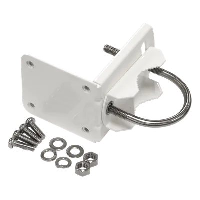 Adaptador básico de montaje en poste para la serie LHG, hecho de metal