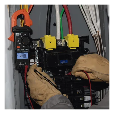 Kit de Prueba Eléctrica / Multímetro de Gancho CA / Detector de Voltaje 12-1000 VCA / Probador de Tensión 12-240 VCA / Analizador de Cableado / CAT III 600 V