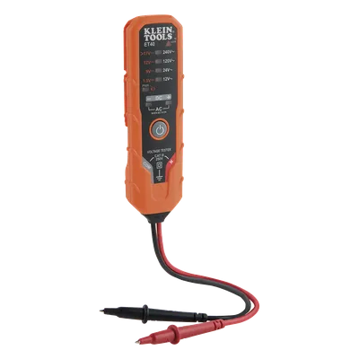 Kit de Prueba Eléctrica / Multímetro de Gancho CA / Detector de Voltaje 12-1000 VCA / Probador de Tensión 12-240 VCA / Analizador de Cableado / CAT III 600 V