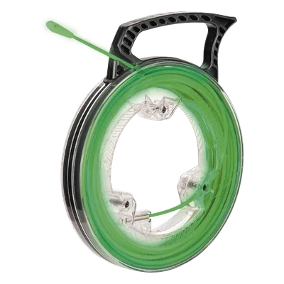 Guía Jalacables / Fibra de Vidrio Luminiscente / 12 m (39.37 ft) / Punta Nylon / Conector Acero Inoxidable