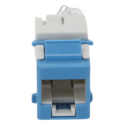 Jack Keystone Cat6 / UTP / Terminación 110 / Color Azul / -10 a 60°C / UL 94 V-0