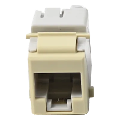 Jack Keystone / Cat6 UTP / Terminación Impacto 110 / T568A-B / Marfil / -10 a 60°C
