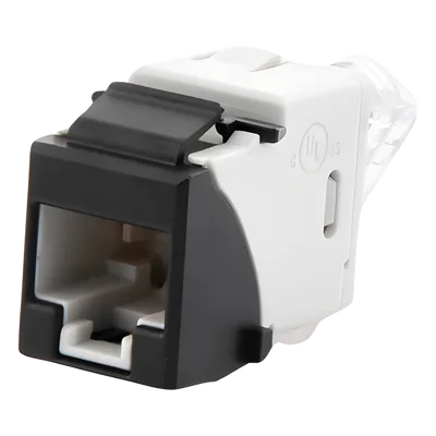 Jack Keystone / Cat6a UTP / Terminación 110 / T568A-B / -10 a 60°C / 22-26 AWG