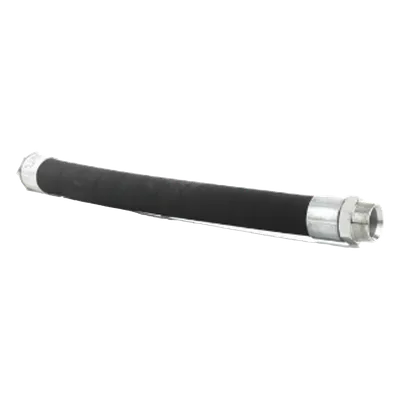 Manguera flexible de descarga / 2" NPT macho / longitud 31 in / radio de doblez mín. 13.5 in / hule reforzado y acero cadmiado / ECS HFC-227ea y ADS FM-200