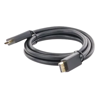 Cable Adaptador DisplayPort a HDMI / 4K UHD 30 Hz / Audio 7.1 / 1.50 m (4.92 ft) / Conector con Liberación / Unidireccional