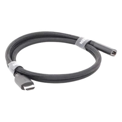 Cable de Extensión HDMI / HDMI 2.1 / 8K@60Hz / 48 Gbps / 28AWG Cobre Puro / 1 Metro (3.28 Pies) / Macho a Hembra / Extensión hasta 3 Metros (9.84 Pies)
