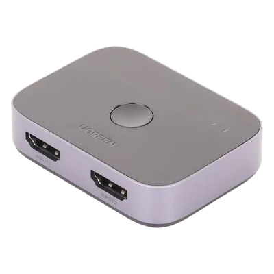 Conmutador HDMI 2.1 / 8K @60Hz / 4K @120Hz / 48Gbps / 2×1 / HDR Dolby / 7.1 Canales